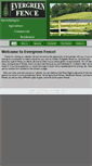 Mobile Screenshot of evergreenfence.net